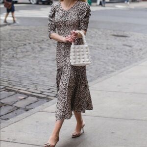 Rebecca Taylor Leopard Dress